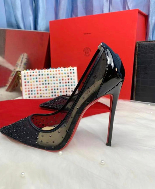 Stiletto Brilli Brilli Nero